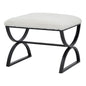Boucle Ribbed Foot Stool