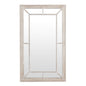 Washed Wood Framed Window Mirror